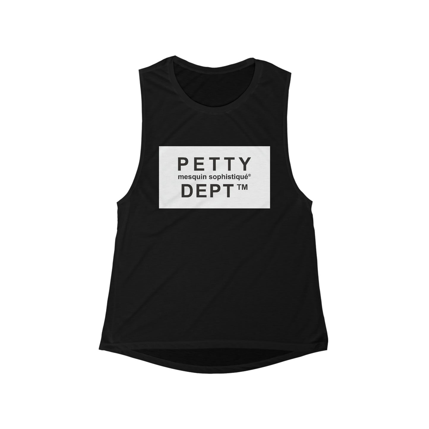 Big Box Petty Dept Women's Flowy Scoop Muscle Tank