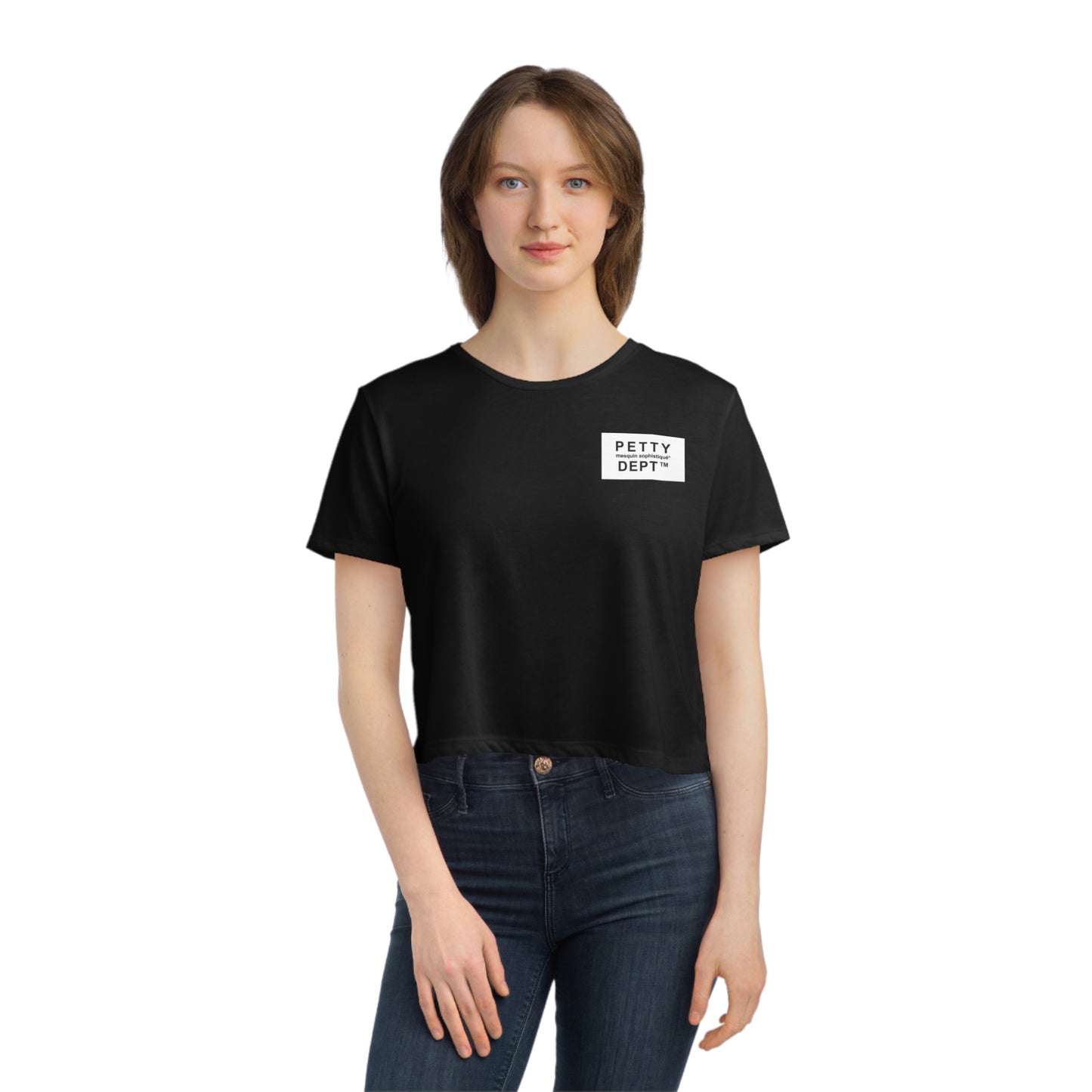 Petty Dept Women's Flowy Cropped Tee