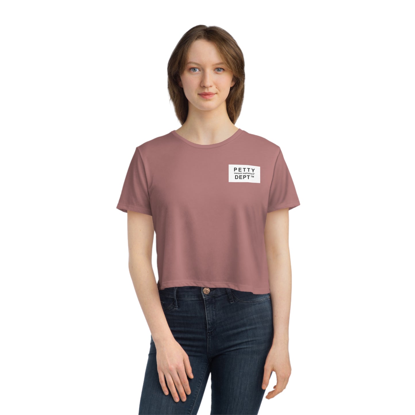 Petty Dept Women's Flowy Cropped Tee