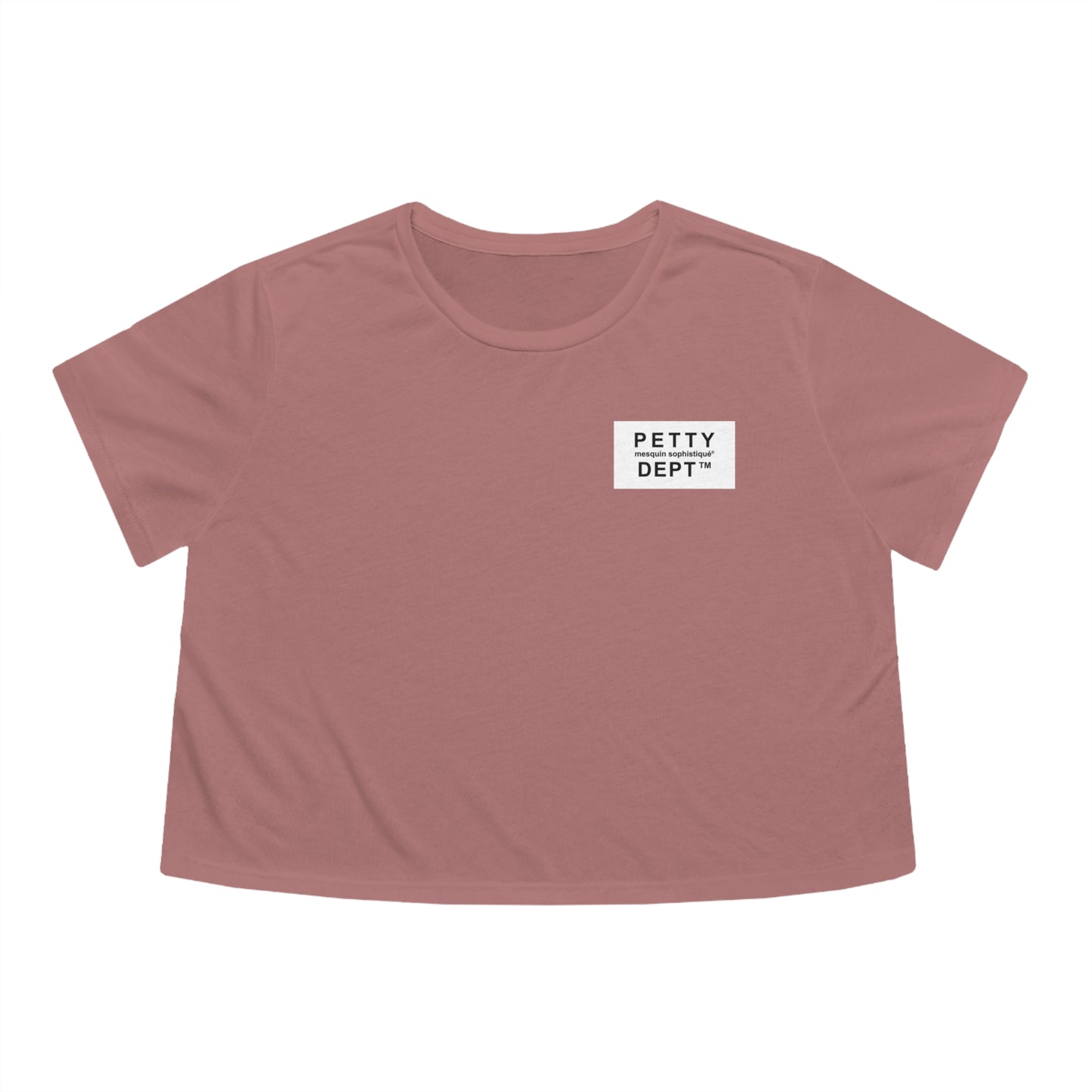 Petty Dept Women's Flowy Cropped Tee