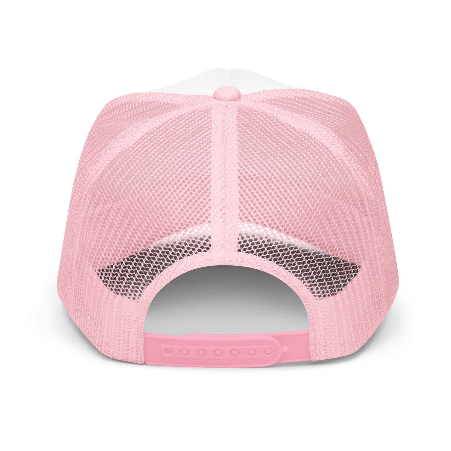 Foam Trucker Hat with White Stitching